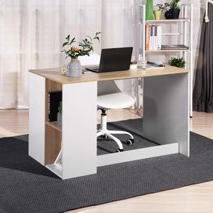 Scrittura-Scrivania Del Computer con Storage, di Grandi Dimensioni Gli Studenti-Studio Scrivania con 5 Scaffali Casa-Ufficio - Product Image 2