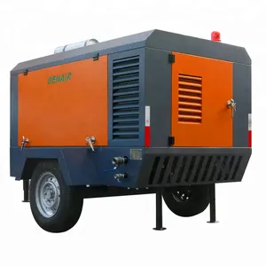 Air Compressing 200 Kw Diesel High Quality Portable Diesel Driven Screw Compressor For Deep Water Well Drill