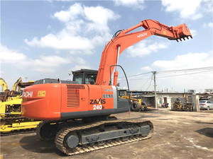 24Ton Used Hitachi ZX240 Crawler Excavator 2022 <b>Model</b> 158KW Power <b>Engine</b> Motor Gearbox PLC for Sale - Product Image 5