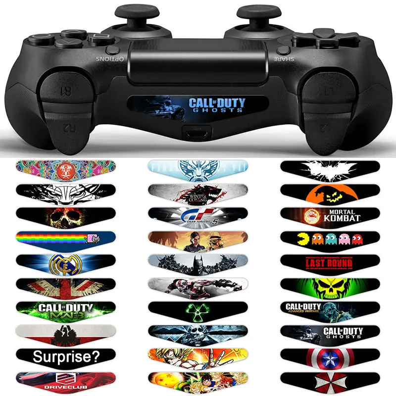 30PCS regolatore sticker per PlayStation 4 PER sony PS4 luce bar sticker Autoadesivi Della Pelle