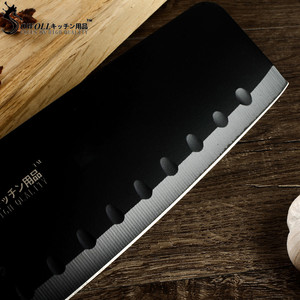 <span class=keywords><strong>Cuchillos</strong></span> de cocina de hoja de acero inoxidable, 7 pulgadas, ABS + TPR, Mango antideslizante, accesorios de cocina - Product Image 2