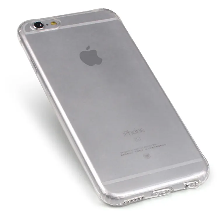 Silicone de mode Valise Transparente Étui En Silicone pour iPhone 6/6 s