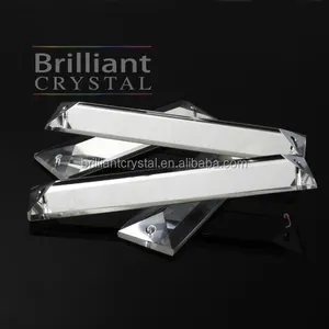 Brilliant <strong>crystal</strong> chandelier <strong>prism</strong> clear rectangle <strong>hanging</strong> lamp k9 home decoration <strong>hanging</strong> home decoration chandelier parts - Product Image 2
