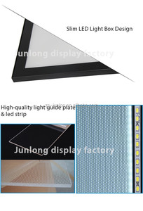 Cadre photo personnalisé <span class=keywords><strong>à</strong></span> led, boîte lumineuse pour <span class=keywords><strong>menu</strong></span> de restaurant - Product Image 5