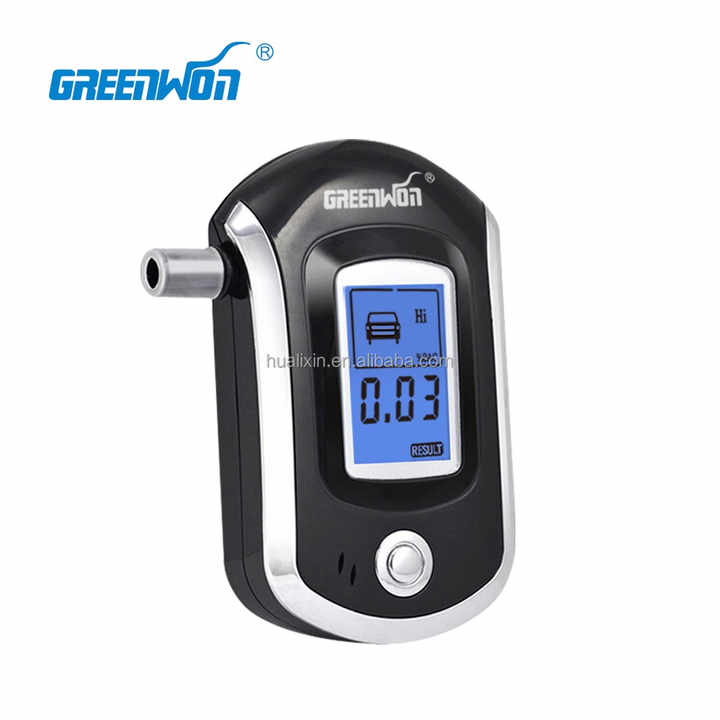 GREENWON Digital at6000 Breath Alcohol Tester/ Breathalyzer Lock Box