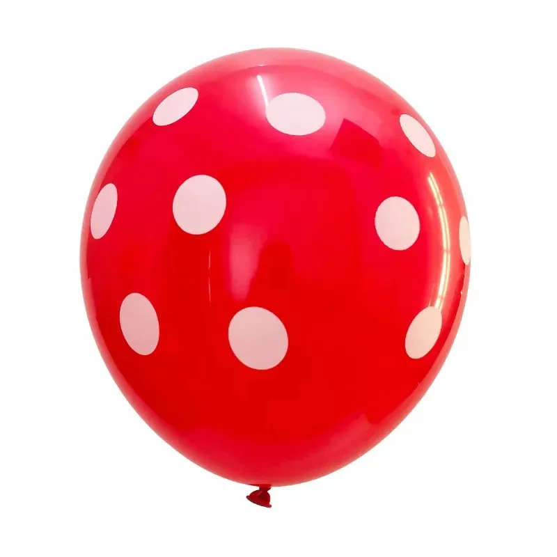 12 pouces couleur de mélange ronde Ballons À Pois pour la décoration de mariage ballon en latex Vague point le ballon