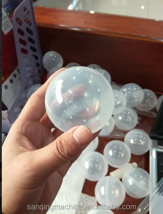 Bolas de plástico coloridas para niños máquina de moldeo por soplado, máquina de fabricación de bolas de Juguetes