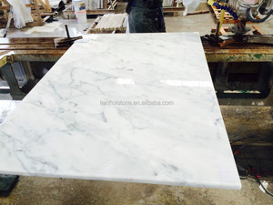 <span class=keywords><strong>Carrara</strong></span> หินอ่อนสีขาวสำเร็จรูปลามิเนตเคาน์เตอร์ครัวราคาถูก - Product Image 4
