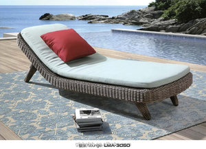 Chaise longue de <span class=keywords><strong>jardin</strong></span> en rotin pour piscine extérieure - Product Image 3