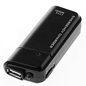 Внешний аккумулятор 2x AA USB внешний мобильный резервный внешний аккумулятор для мобильного телефона универсальное зарядное устройство