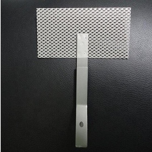 KIG Platinized elektroda Platinum dengan <span class=keywords><strong>Titanium</strong></span> <span class=keywords><strong>Mesh</strong></span> anoda untuk elektrolisis elektrolisis, perlindungan osiloskop elektroplating - Product Image 3