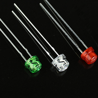 Mettre en évidence une bonne qualité 3mm 1.5v chapeau de paille LED Diode longue durée ultra lumineux blanc rouge vert bleu diode électroluminescente DIP LED