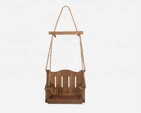 Siège de balançoire pour extérieur, canapé FSC et spandex 4P, siège suspendu, décoratif, mangeoire pour oiseaux sauvages
