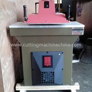 Máquina de procesamiento de cuero con brazo oscilante