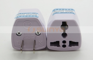 Phổ du lịch cắm điện adapter chúng tôi Adaptor chuyển đổi 2 Pin Adaptor chuyển đổi chuyển cắm - Product Image 3
