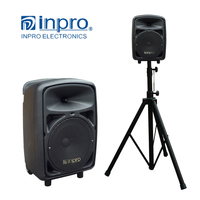 INPRO Rechargeable Nirkabel Portabel Suara Sistem Pa Speaker Amplifier Dibuat Di Taiwan