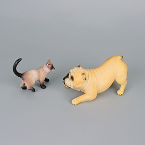 1er ensemble: Simulation en PVC modè<span class=keywords><strong>le</strong></span> en plastique solide <span class=keywords><strong>loup</strong></span> chèvre cheval animaux jouets Figurines animaux jouets - Product Image 3