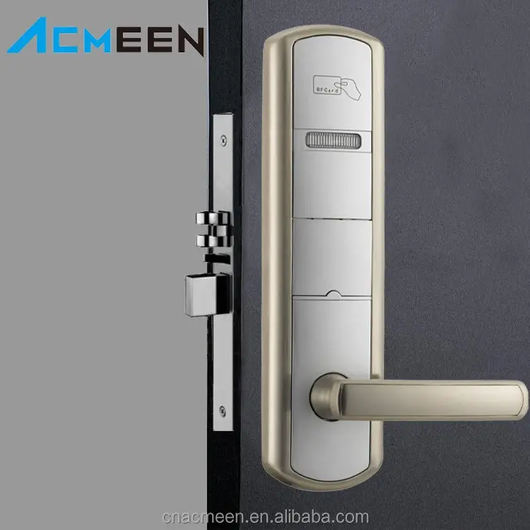 Cina Serratura Industria Alimentazione Flush Door Lock, Intelligente Serratura di Portello Dell'hotel