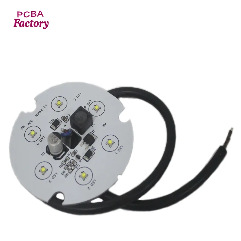 เปล่าบอร์ด PCB วงจรอิเล็กทรอนิกส์ชิ้นส่วน LED PCB ที่กำหนดเอง FR4 PCB ผู้ผลิต