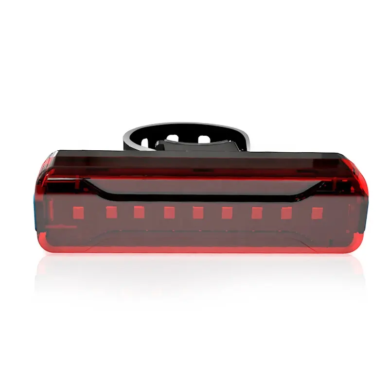 Bike Light Usb 2019 New Factory 9*SMD Visible Night Safety Bicycle Tail Light 100 Hours 5 Modes Cycling Bike Rear Light USB Rechargeable