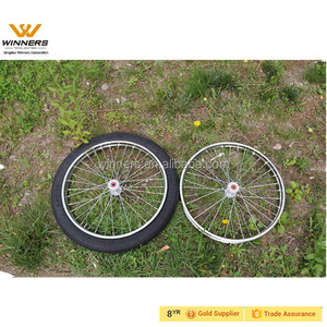 <span class=keywords><strong>Jog</strong></span> <span class=keywords><strong>Cart</strong></span> <span class=keywords><strong>Wheel</strong></span> 2.50-18 18 ''x 2.5'', roue à rayons - Product Image 1