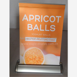 A4 A3 mini tavolo <span class=keywords><strong>roll</strong></span> <span class=keywords><strong>up</strong></span> banner stand design <span class=keywords><strong>personalizzato</strong></span> supporto per stampa digitale - Product Image 5