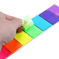 Custom Colorful Arrow PET Transparent Desk Sticky Notes