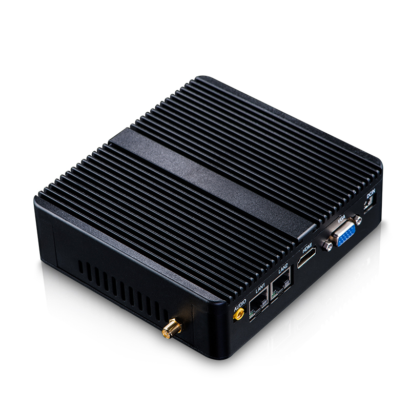 XCY client léger pas cher Double RS232 Double Lan celeron J1900 Windows10/Linux sans ventilateur mini pc