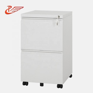 Office Equipment A4 File Cabinet 2 Drawer Mobile Pedestal