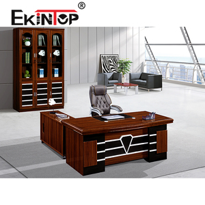 Ekintop Home <span class=keywords><strong>Office</strong></span> <span class=keywords><strong>Furniture</strong></span> Modern <span class=keywords><strong>Luxury</strong></span> Executive Mdf Escritorio de oficina - Product Image 4