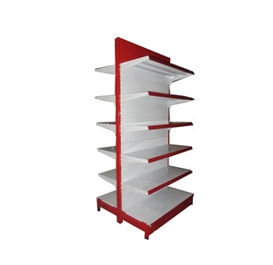 Présentoir de supermarché de gondole latérale simple largement - Product Image 6