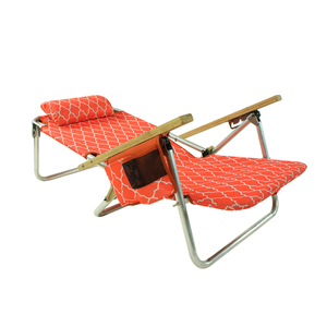 Tumbona Plegable de Aluminio Económica para Playa, Modelo OW-57B, de Onwaysports - Product Image 1
