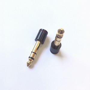Stereo da 3.5mm <span class=keywords><strong>Jack</strong></span> Femminile a 6.35mm <span class=keywords><strong>Maschio</strong></span> Microfono Plug Adattatore Per Cuffie - Product Image 1