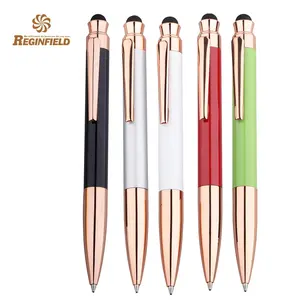 Bút Bi Kim Loại Doanh Nhân Sang Trọng Màu Vàng Hồng Có Chức Năng Cảm Ứng Bút Cảm Ứng Bút Cảm Ứng - Product Image 1