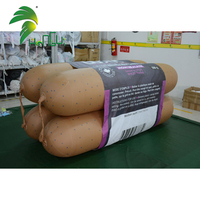 Modèles de saucisses gonflables géantes / Dirigeables gonflables en forme de saucisses / Ballon publicitaire gonflable en forme de saucisse
