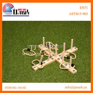 TJ ring toss <span class=keywords><strong>juego</strong></span> marca venta caliente Juguetes Educativos de madera para niños - Product Image 1