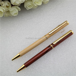<span class=keywords><strong>Stylo</strong></span> à bille en bois Slim de haute qualité, accessoire professionnel de luxe pour cadeau d'affaires - Product Image 2