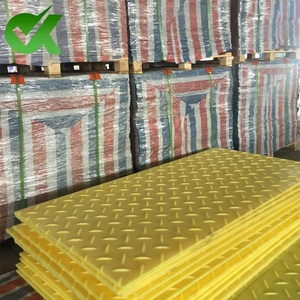 HDPE nhựa đường thảm chống trượt kim cương mô hình chịu tải công suất 80 tấn - Product Image 4