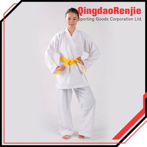 Jeux olympiques Fournisseur <span class=keywords><strong>Nouveau</strong></span> Personnaliser Classique Karaté Uniforme Fabriqués En 100% Coton Pour Les Écoles - Product Image 2