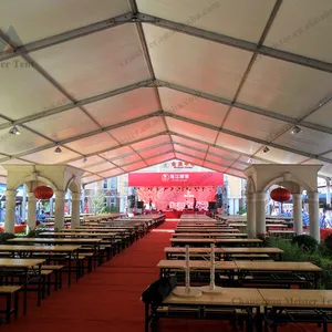 Tente de chapiteau pour centre d'événements, grande taille mobile, en plein air, pour hall d'événements