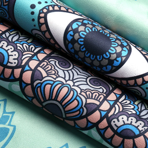 Tapis de yoga NICEGOOD en caoutchouc naturel imprimé numériquement par sublimation, Zenergy Fitness, marque privée éco-responsable - Product Image 2