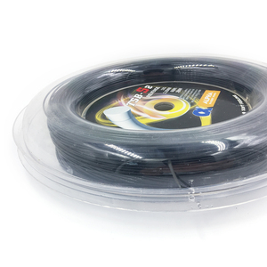 Cuerda de <span class=keywords><strong>Tenis</strong></span> en Rollo TSB-S2-02, Copoliéster 17G 1.25mm, Control y Comodidad, Protección para el Brazo, 200m, Negro, Blanco, Naranja - Product Image 3