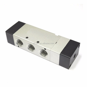 Katup <span class=keywords><strong>Pilot</strong></span> Pneumatik EPSolid 5/3 Jalur 1/<span class=keywords><strong>2</strong></span> Inci Bahan Aluminium Alloy Manual Power Butterfly 4A dengan Garansi 1 Tahun - Product Image 1
