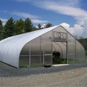 Serre agricole en Film plastique 20 w, pour Agriculture, toutes tailles, bon prix, Structure en acier galvanisé à chaud