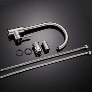Rubinetti del <span class=keywords><strong>lavandino</strong></span> della <span class=keywords><strong>cucina</strong></span> del nichel spazzolati acciaio inossidabile durevole 304 di progettazione moderna - Product Image 3