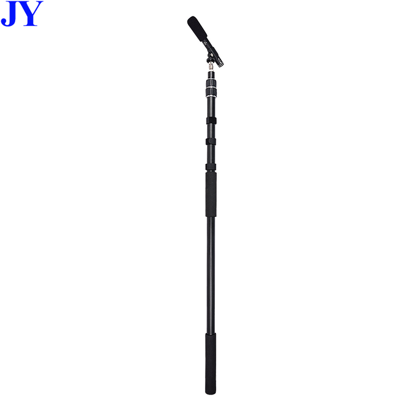 Телескопический микрофон JingYing 2,5 м из алюминиевого сплава с сумкой для переноски