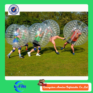 Haute qualité Crazy balle humaine gonflable / football bubble ball / corps boule de zorb - Product Image 1