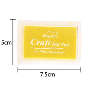 Tampons encreurs de timbre les plus vendus solubles dans l'eau pour enfants bricolage Scrapbooking, impression de doigts et fabrication de cartes 15 couleurs d'encre artisanale - Product Image 3
