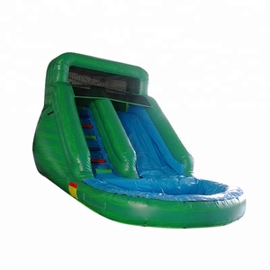 Trượt Nước Bơm Hơi Màu Xanh Lá Thời Trang Bền Cho Người Lớn - Product Image 5