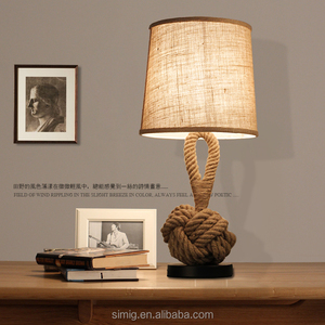Simig illuminazione rustica Vintage retrò grande <span class=keywords><strong>lampada</strong></span> <span class=keywords><strong>da</strong></span> <span class=keywords><strong>tavolo</strong></span> E27 portalampada con paralume in rame corpo risparmio energetico AC alimentazione - Product Image 2